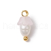 Flower Acrylic Charms PALLOY-JF03588-03-3