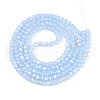 Baking Paint Glass Beads Strands DGLA-N015-4mm-06-2