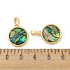 Natural Paua Shell Pendants KK-A214-17G-3