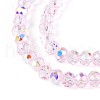 Transparent Glass Beads Strands EGLA-N016-3mm-04-3