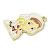 Medical Theme Alloy Enamel Pendants ENAM-U0001-02C-2