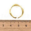925 Sterling Silver Cuff Rings RJEW-D300-03G-3