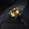 201 Stainless Steel Finger Rings for Men WG1765E-11-1