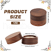 Round Wood Rings Storage Boxes AJEW-WH0166-16B-2