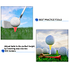 CHGCRAFT 12Pcs Two-tone Plastic Golf Double Tees AJEW-CA0001-62-5