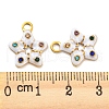 304 Stainless Steel Pendants STAS-Z047-09G-3
