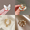ARRICRAFT 180Pcs 5 Style Glass Imitation Pearl Beads GLAA-AR0001-64-5