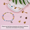 Tibetan Style Alloy Charms TIBEP-CD0001-02-13