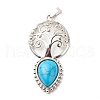 Natural & Synthetic Gemstone Big Pendants G-G855-05P-3