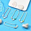 4Pcs Glass Seed Beads Braided Bead Bracelets for Men Women BJEW-TA00648-1