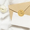 Self Adhesive Gold Foil Embossed Stickers DIY-WH0575-043-6