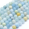 Natural Aquamarine Beads Strands G-D0013-67A-1