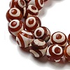Tibetan Style dZi Beads Strands G-P526-D08-02-4
