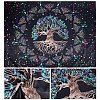 Polyester Decorative Wall Tapestry AJEW-WH0323-72-3