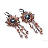 15mm Brass Leverback Earring Findings 3 Mixed Colors in One Box for Jewelry Making KK-PH0015-03M-3