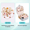 Square PU Leather & PP & Silicone Jewelry Set Box AJEW-TAC0014-13D-4