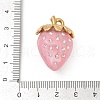 304 Stainless Steel Pendants STAS-C121-10G-03-3