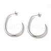 304 Stainless Steel Stud Earrings EJEW-I303-02P-1