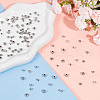 HOBBIESAY 379Pcs 12 Styles Tibetan Style Alloy Spacer Beads Sets TIBEB-HY0001-09-4