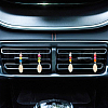 Wood & Wool Felt Car Air Vent Clips HJEW-DR00037-6
