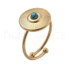 304 Stainless Steel Open Cuff Rings for Women RJEW-F173-01G-2