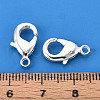 Brass Lobster Claw Clasps KK-YW0004-01C-S-3