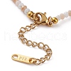 Glass Beaded Necklaces NJEW-JN03246-02-3