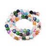 Natural & Synthetic Mixed Gemstone Beads Strands G-C179-A6mm-13-3