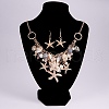 Trendy Starfish and Conch Jewelry Sets SJEW-PH0001-02G-8