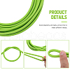 10M Round Rubber Elastic Cord Lanyard Rope EC-WH0008-02A-6