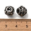304 Stainless Steel European Beads STAS-D191-12A-AS-2