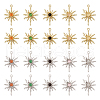 20Pcs 10 Styles Rack Plating Alloy Cat Eye Pendants FIND-TA0002-39-11