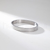 Stainless Steel Plain Bangles QM1535-3-3
