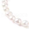 Gemstone Chips & Natural Pearl Stretch Bracelet for Women BJEW-JB07654-5