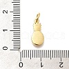 Real 18K Gold Plated Brass Enamel Charms KK-L225-001G-01-3