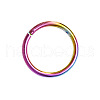 316L Surgical Stainless Steel Hoop Cartilage Earrings WGB51CA-20-2