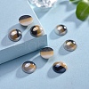 Opaque Glass Cabochons GGLA-S038-12H-8mm-2