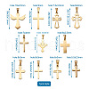 Kissitty 304 Stainless Steel Pendants STAS-KS0001-08G-10