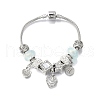 Alloy European Beads Charm Bracelets BJEW-F495-11P-2