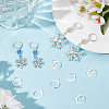 Beebeecraft 100Pcs 304 Stainless Steel Leverback Earring Findings STAS-BBC0006-26-4