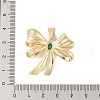 Brass Glass Pendants KK-E111-43B-G-3