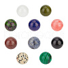 Natural & Synthetic Gemstone Round Beads G-NB0003-86C-1