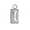 304 Stainless Steel Pendant Cabochon Settings PW-WG002AB-05-1