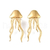 304 Stainless Steel Stud Earrings for Women EJEW-Z047-01G-1