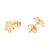 201 Stainless Steel Stud Earring Findings EJEW-A071-22G-2
