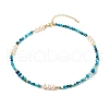 Natural Pearl Beaded Necklace NJEW-JN03765-01-1