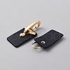 Imitation Leather Toggle Buckle FIND-WH0137-27-2