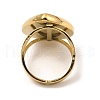 304 Stainless Steel Open Cuff Pad Ring Settings X-RJEW-Z018-40G-3