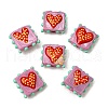 Handmade Lampwork Enamel Beads LAMP-S079-09C-1