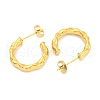 Ion Plating(IP) 304 Stainless Steel Stud Earrings EJEW-H013-22G-2